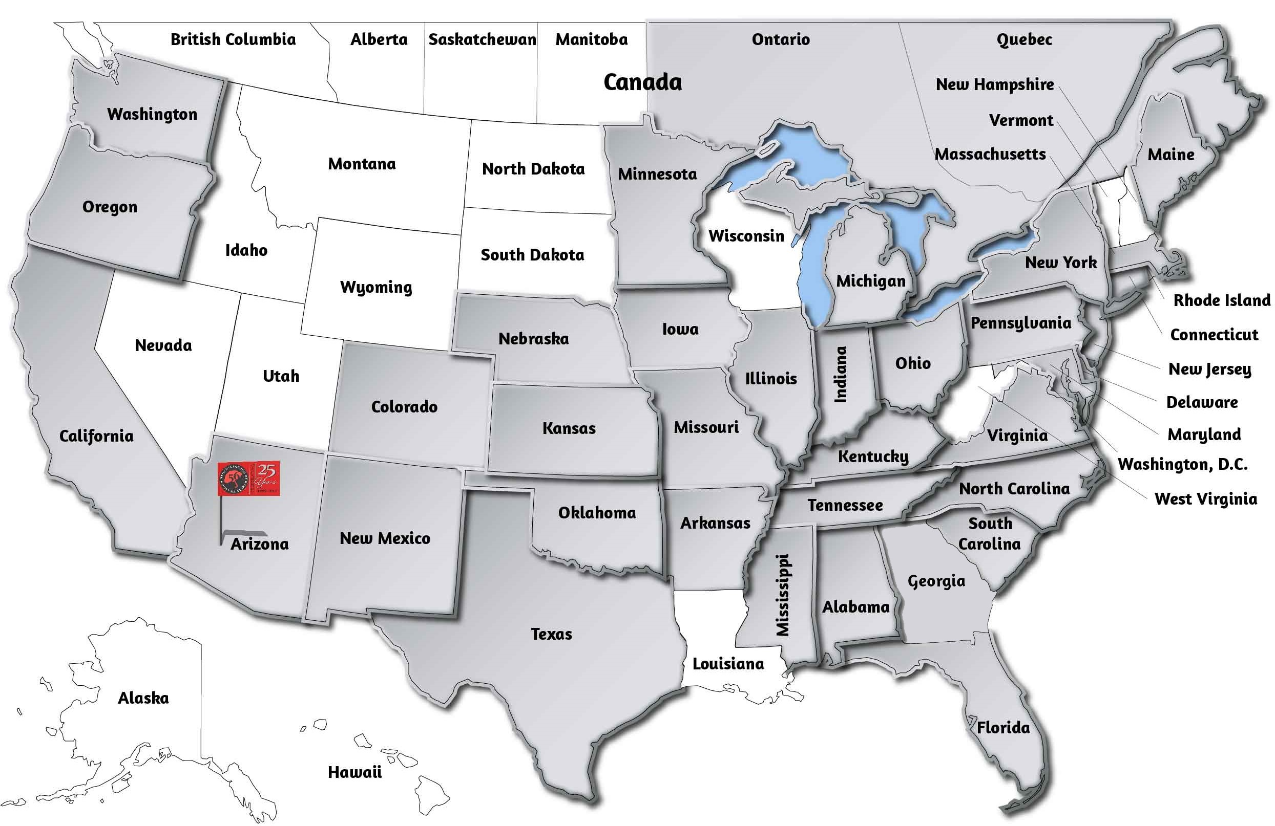 Attendee map