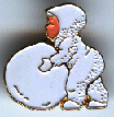 Snowbaby Pin